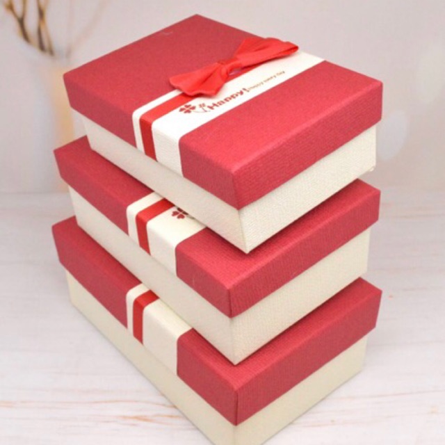 

Gift box box kado set isi 3 model lama kecil
