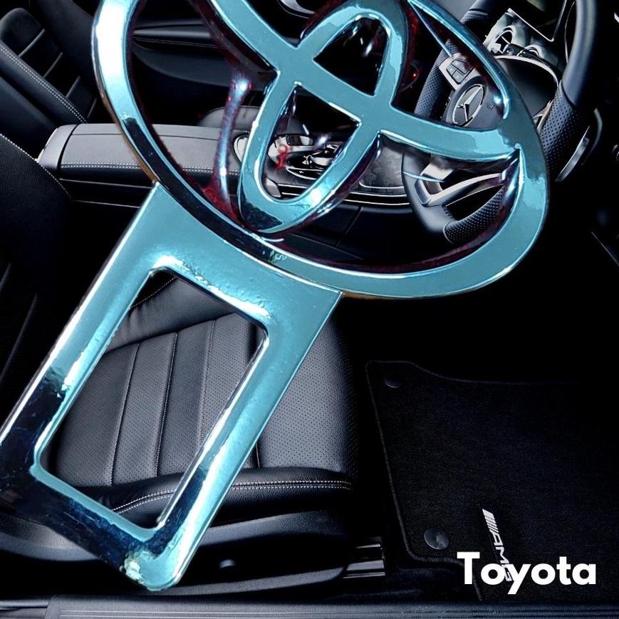 ☋ Colokan Seat Safety Belt Tusukan Seatbelt Sabuk Mobil Alarm Buzzer Buckle Stopper Stoper UNIVERSAL Logo Toyota Honda Mitsubishi ❊