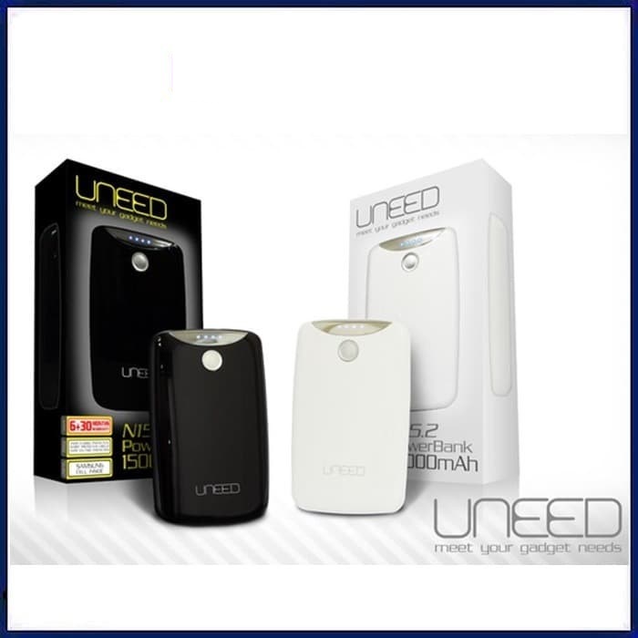 POWERBANK UNEED 15000 MAH / 15.000Mah/ Power Bank Uneed