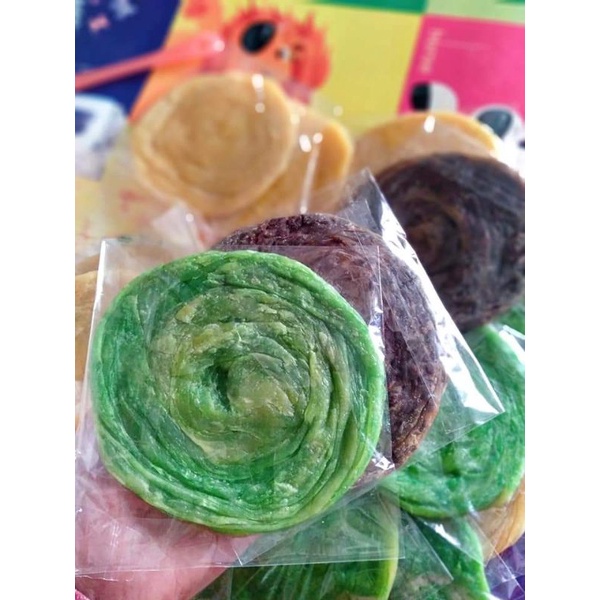 

(garansi 100%)Roti Maryam / Canai Pandan Mini/isi 1pcs