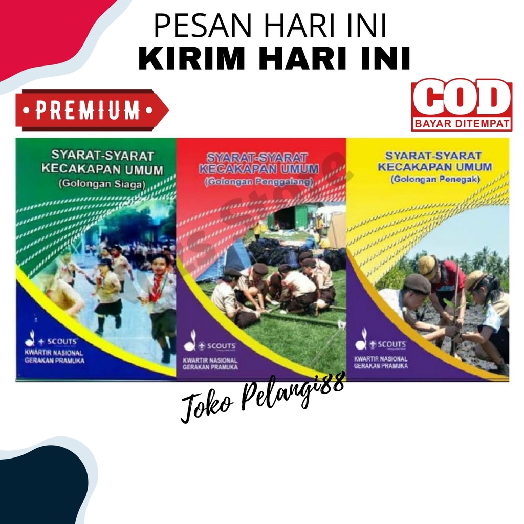 Buku SKU Pramuka Siaga Penggalang Penegak Smp Smk Murah Tokopelangi88-0