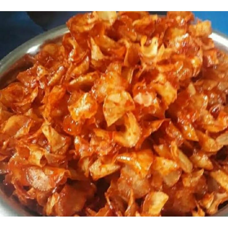 

keripik pedas deanamanfad
