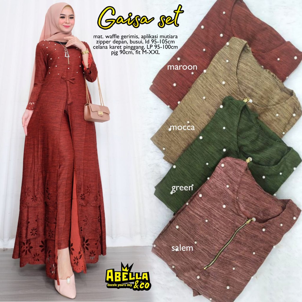 2806 GAISA SET BY ABELA MURAH GRATIS ONGKIR