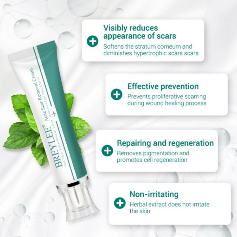 BPOM BREYLEE ACNE CREAM - BREYLEE SCAR Removal Penghilang Noda