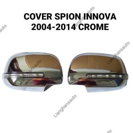COVER SPION MOBIL MODEL COPOT INNOVA LAMA + LAMPU SEIN CHROME