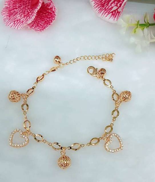 Gelang xuping love 4404