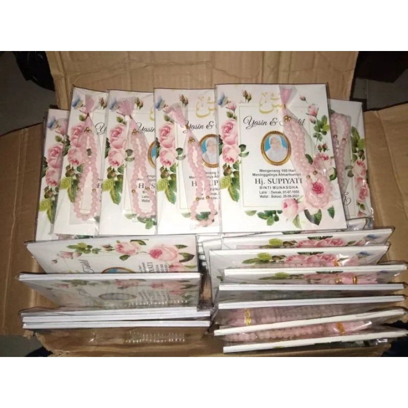 

buku yasin & tahlil bertasbih (50pcs)