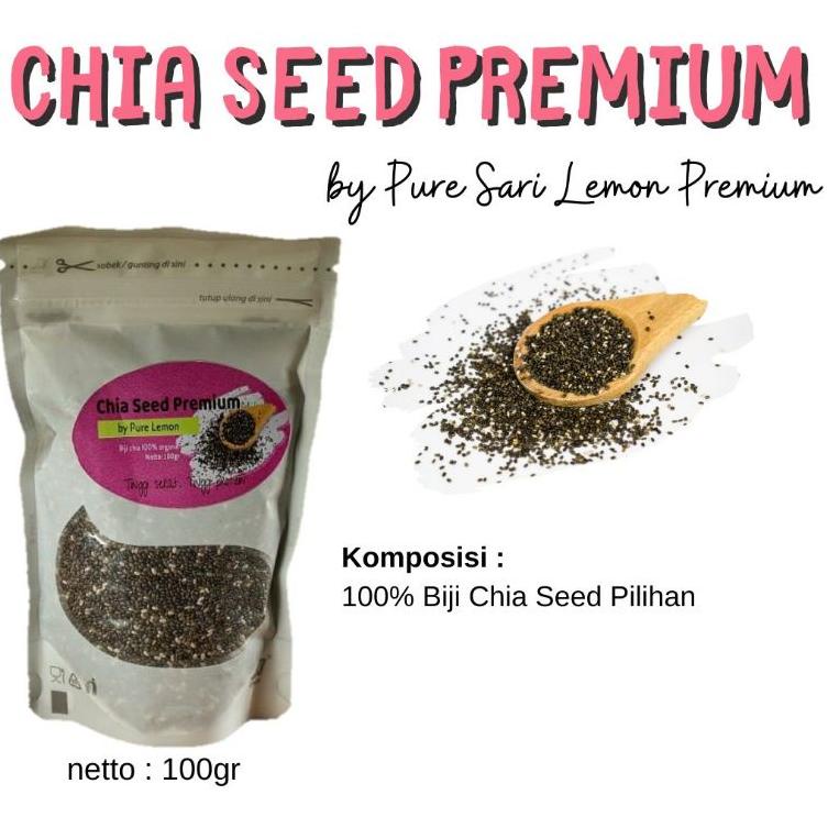 

Kekinian.. 1 Chia Seed Premium 100 gr (1 CHSD) 6W6