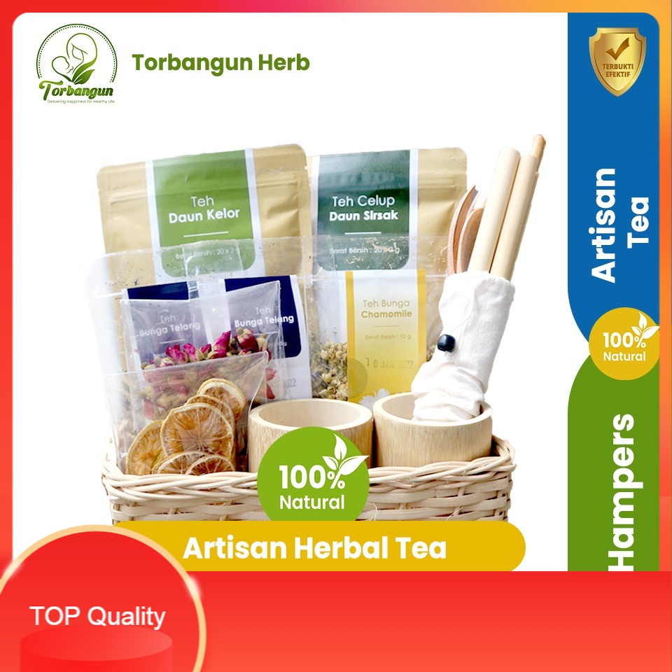 

Hampers Gift Artisan Herbal Tea Spesial