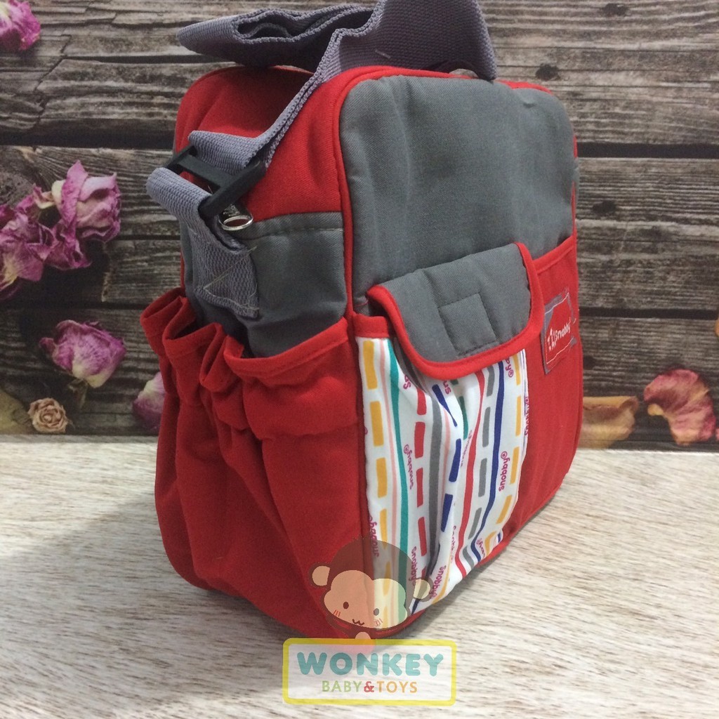 Tas Bayi Kecil Snobby Saku Kerut TPT1672 Line Series