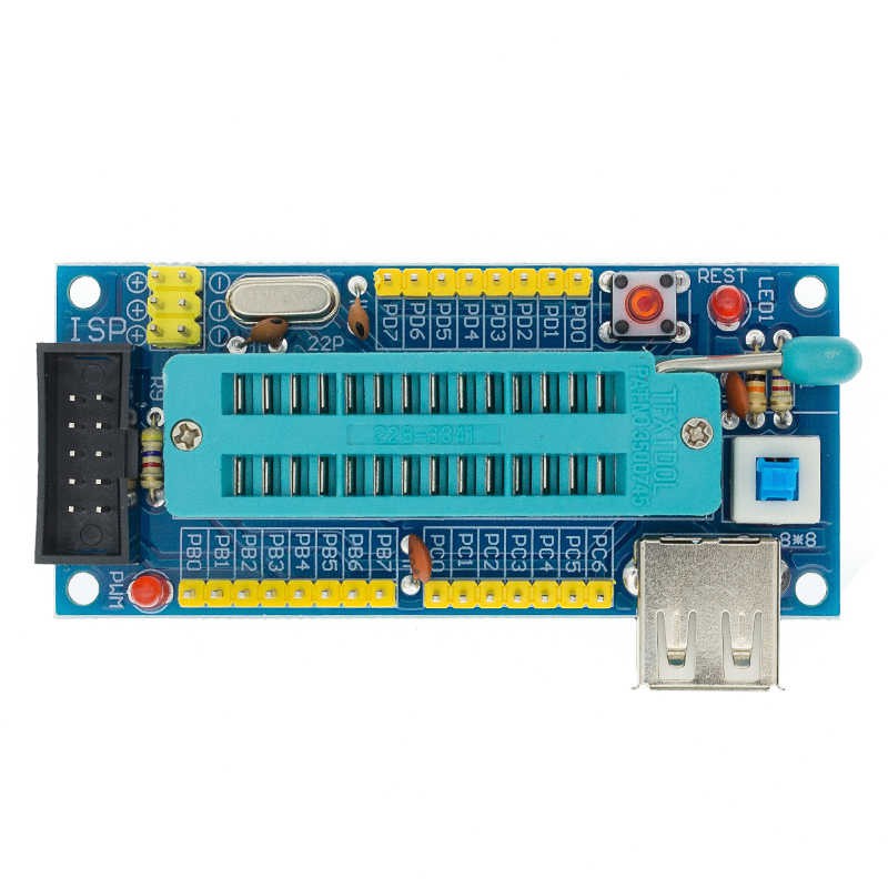 Minimum System Development Board Minsis ATMEGA8 ATMEGA328 Minsys