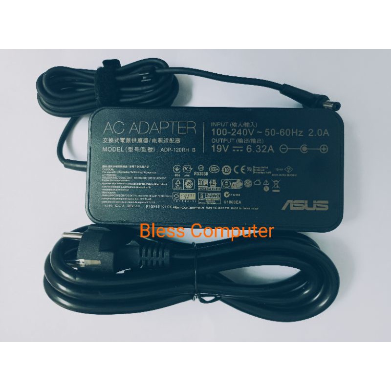 Chargeur 120W Pour ASUS N552VW G553VW GL553 Rog - Adaptateur Secteur 19V 5.5x2.5mm - Neuf, Compatible Plusieurs Modèles Asus