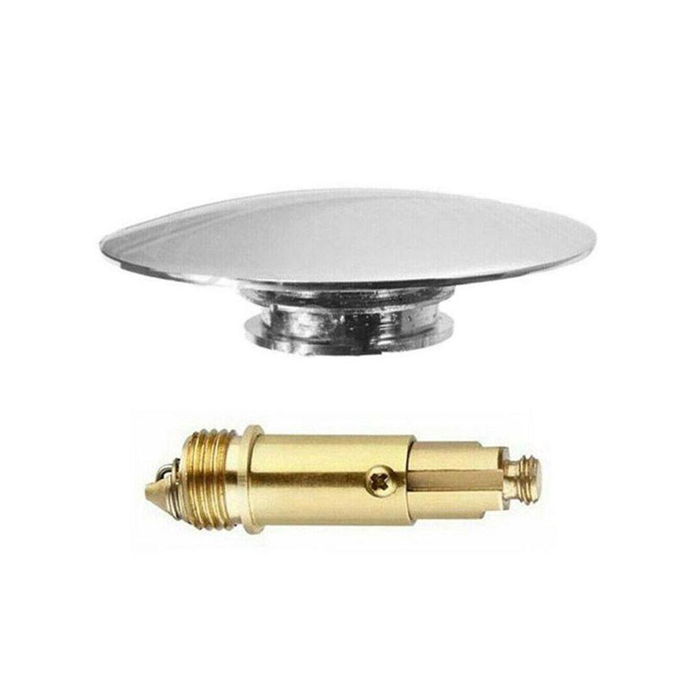 Nickolas1 Sumbat Wastafel Tipe Pop Up Anti Karat Sink Drain Wastafel Shroom Trap Penutup Saluran Air Rambut