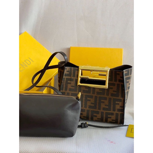 Fendi WAY bag / clutch / tas pesta / tas selempang / sling bag / tas tenteng