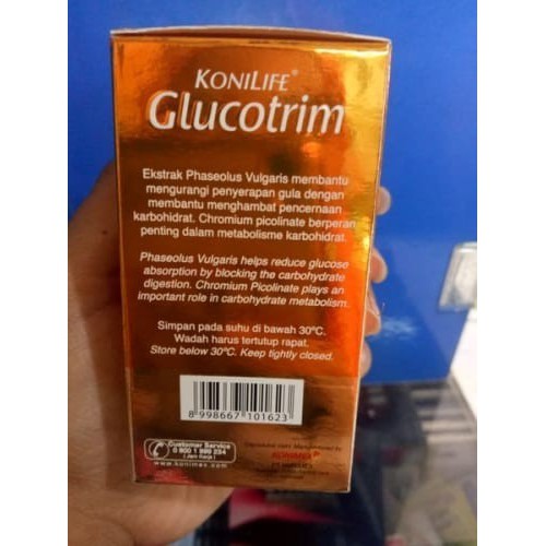 COD Konilife Glucotrim isi 30 kapsul Menstabilkan Kadar Gula Darah