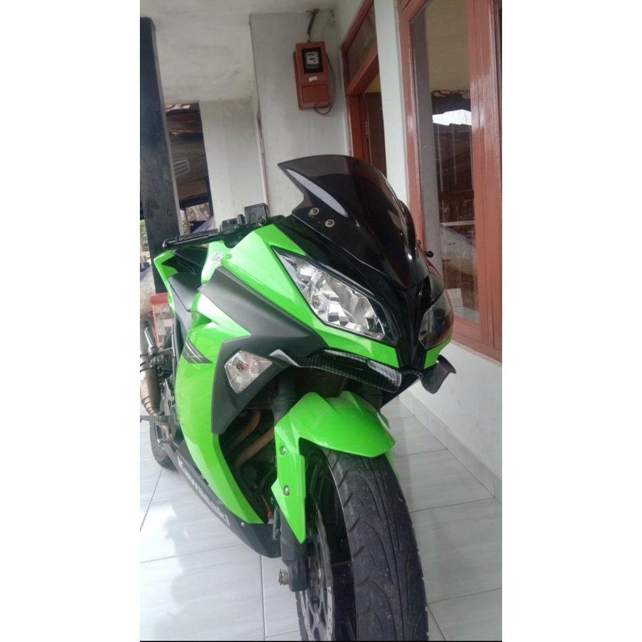 kumis ninja250 fi old carbon kevlar winglet ninja250 fi old carbon kevlar