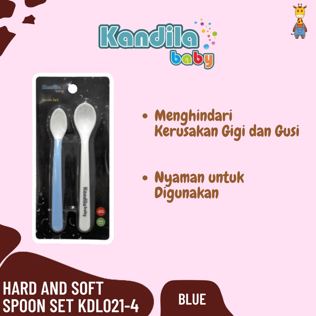 Kandila KDL021-4 Hard&amp;Soft Spoon Set