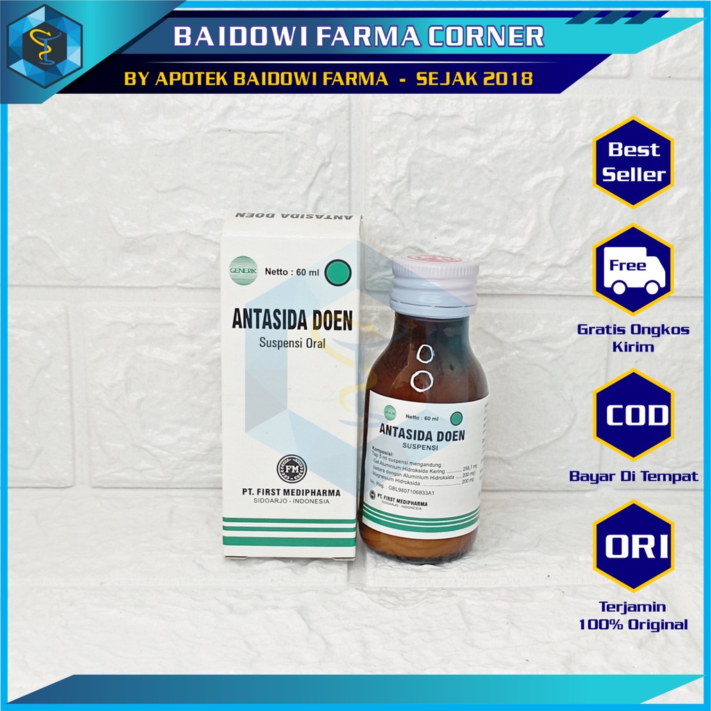 ANTASIDA DOEN SYRUP 60ML