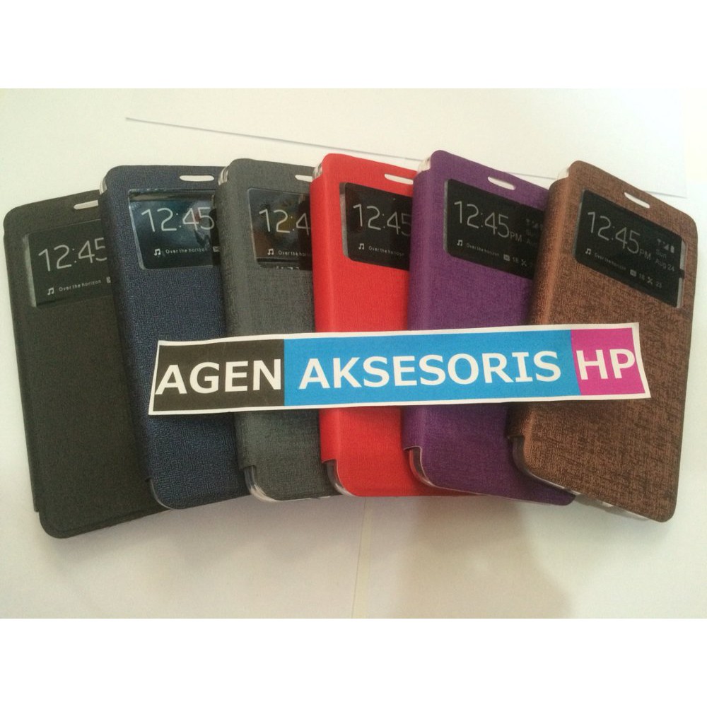 Flip Cover Samsung J5 2016 J510 Leather Case / Flip Case / Sarung Dompet HP