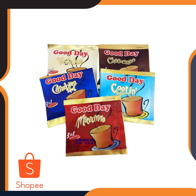 

Murah Good Day - Netto 10 sachet x 20 gr