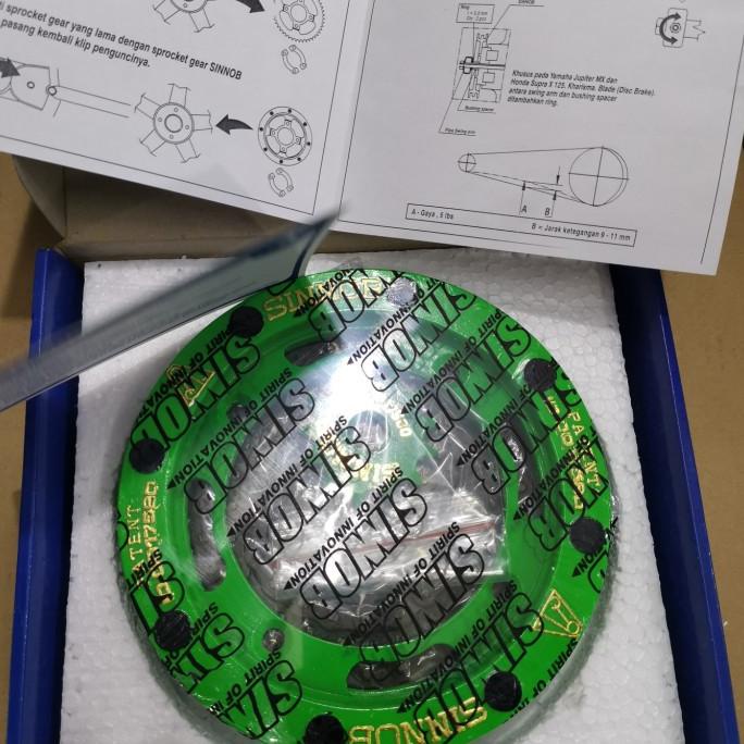 gear set sinnob klx 150 hijau gudangvariasi99 Diminati Banget