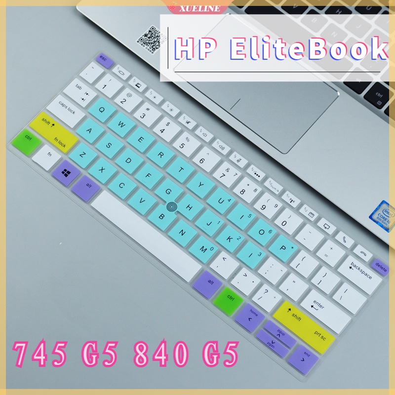 Film Pelindung keyboard laptop Bahan Silikon ultra Tipis Untuk HP EliteBook 745G5 840 G5 14 inch (ZXL)