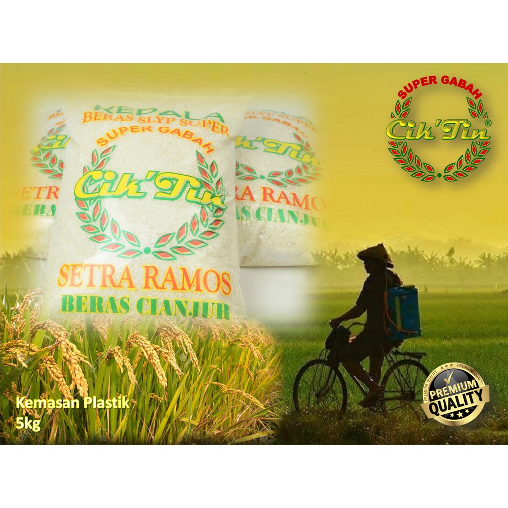 

BERAS SUPER PREMIUM CIANJUR 5kg - Cik'Tin
