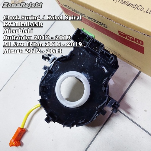 Clock Spring Kabel Spiral Mitsubishi Outlander All New Triton Mirage