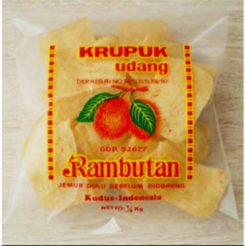 

KERUPUK UDANG CAP RAMBUTAN 250 gram