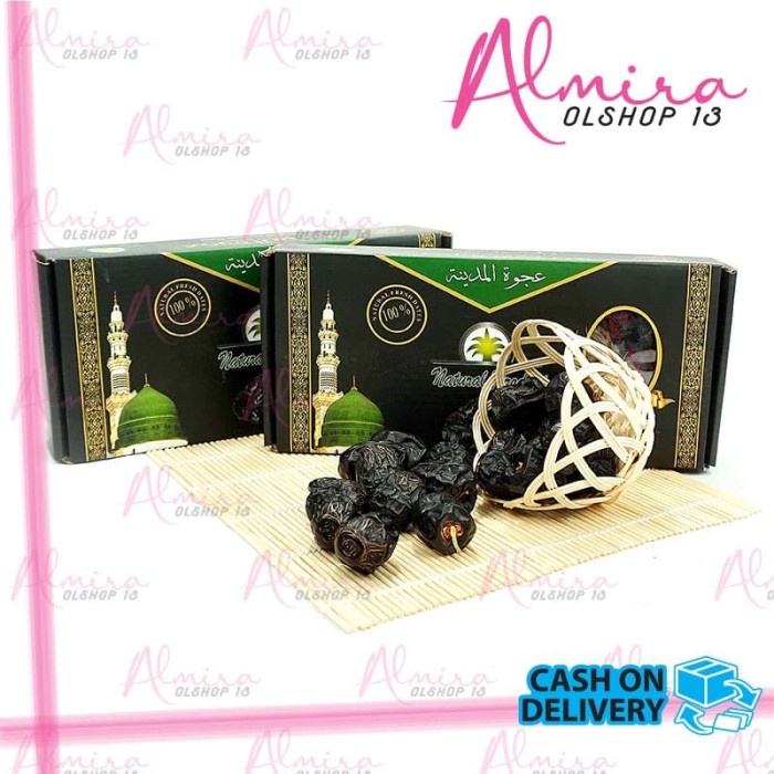 

Q0121Sa 500Gr Kurma Ajwa Madinah Natural Produk D5qs44