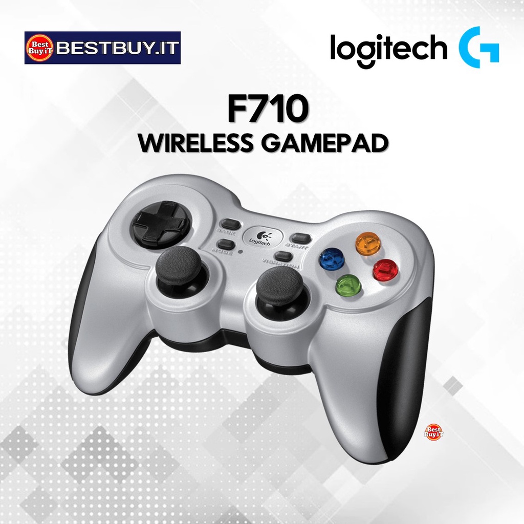 Gamepad Logitech F710 Gamepad Wireless untuk PC dan Android TV
