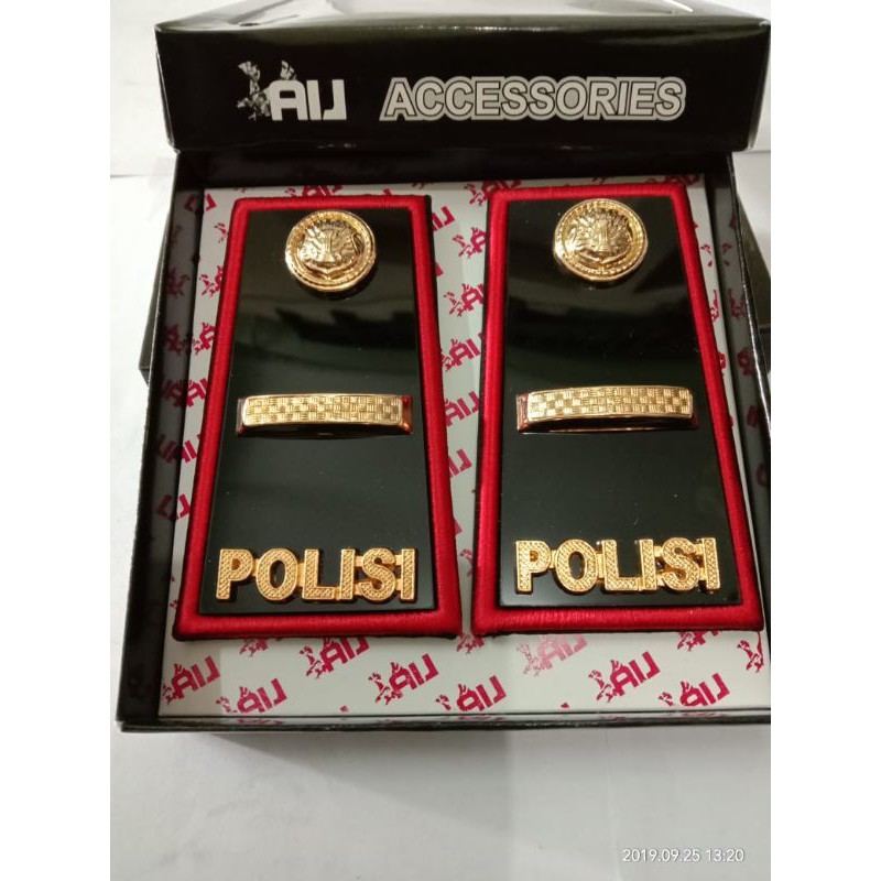 

TPH akrilik kain Ipda lis merah kw1 kilap| IPDA MERAH Akrilik kain exclusive kw1