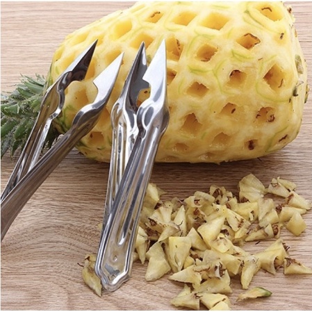 Capitan Penjepit Pengupas Mata Nanas Dapur Stainless Steel Pineapple Seed Remover Cutting