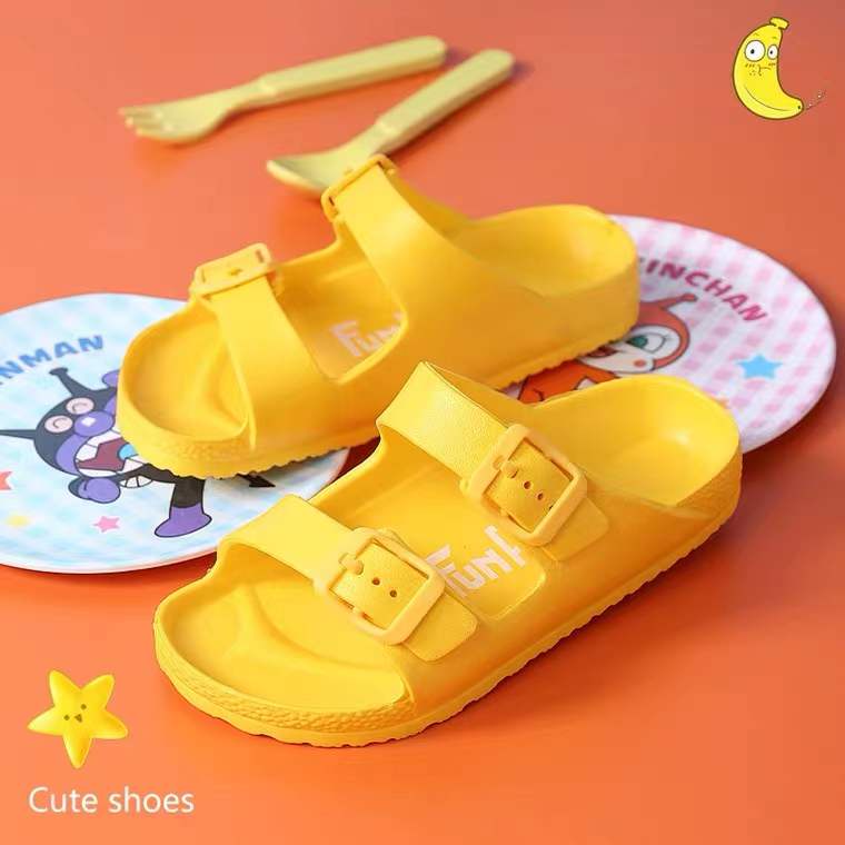 Komin Sendal import sandal anak laki laki sandal anak perempuan 10 tahun Sandal mandi dalam ruangan non-slip