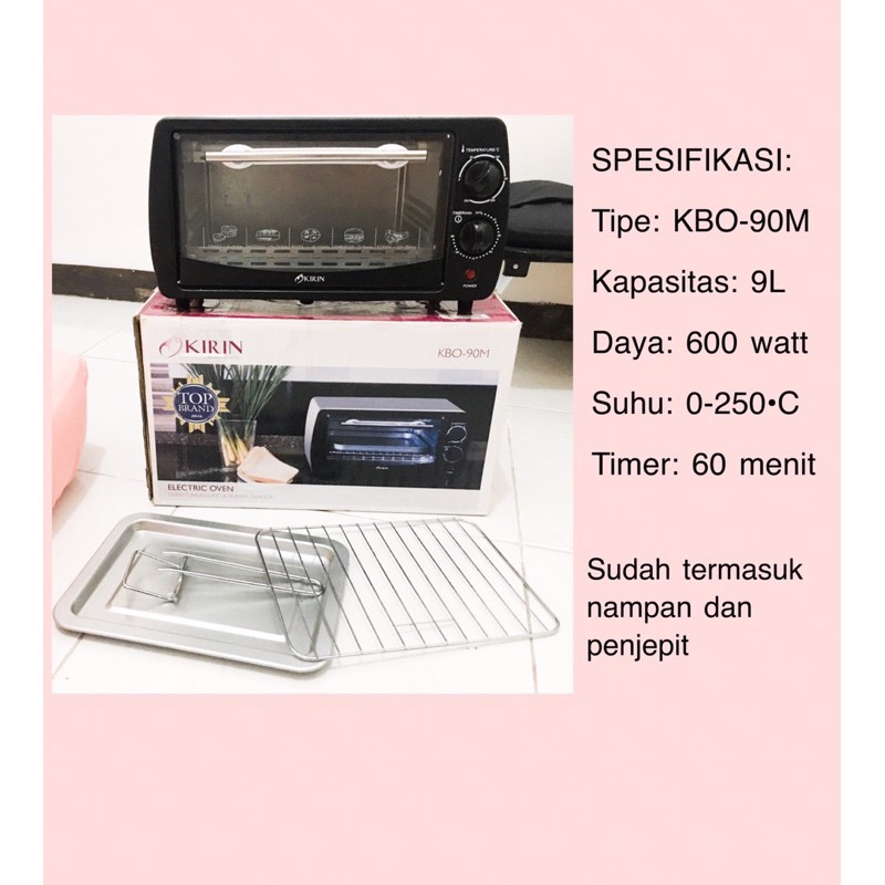 OVEN KIRIN KBO-90M/9 liter/Second