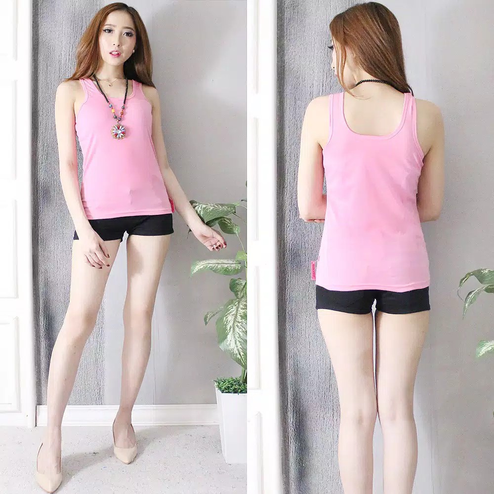 TANK TOP MURAH / SINGLET MURAH WANITA / TANK TOP U TALI 