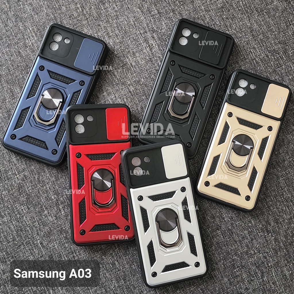Samsung A03 Samsung A03 Core Samsung A03S Samsung A10S Samsung A20S Case Armor Slide Transformer Sli