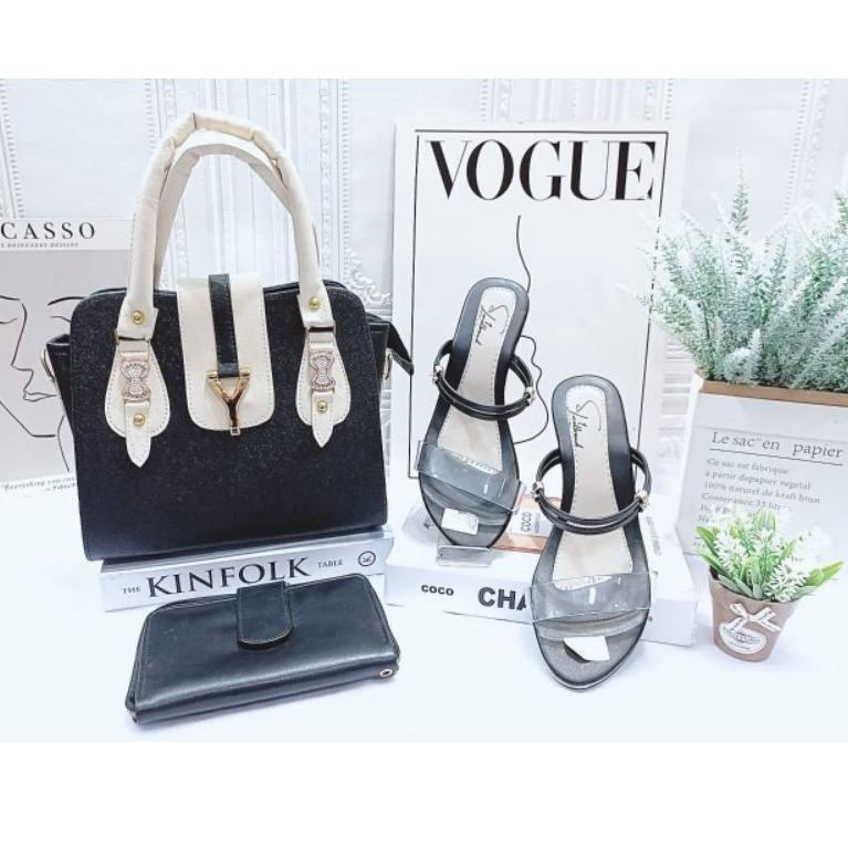 pg✹Best❅ TAS PAKET 3IN1 TAS WANITA SESERAHAN NIKAH KADO ULTAH KADO NIKAH PAKET SESERAHAN 87 ✹