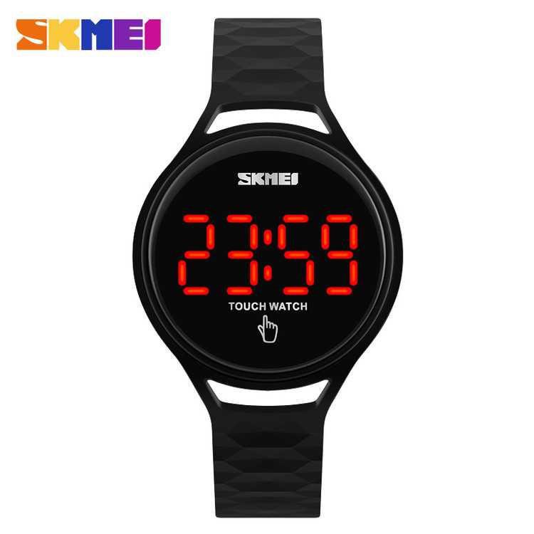 SKMEI Jam Tangan LED Touch Wanita - 1230A [Hitam]