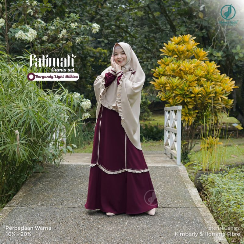 FATIMAH GAMIS SET KHIMAR || ALWA HIJAB