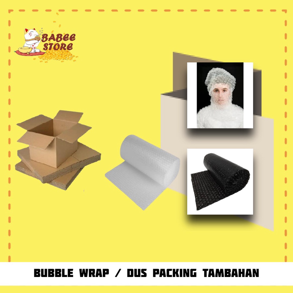 

BUBBLE WRAP / DUS PACKING TAMBAHAN