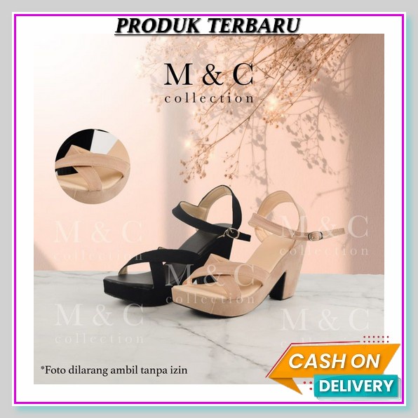 Sandal Ibu Kondangan Pesta Sendal Wanita Cantik Jinjit Kekinian Lebaran Terbaru Hils Wanita Kekinian