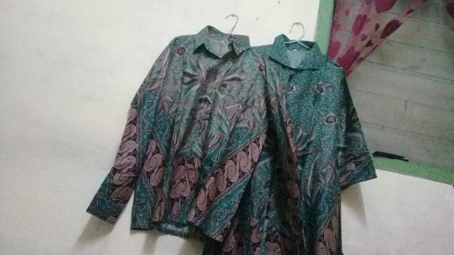 Baju Batik Couple Tunik Batik Motif Parang Bunga 3 Warna Sarimbit Batik Tunic Batik Pekalongan
