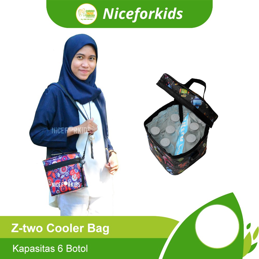 cooler bag Z-TWO Tas Pendingin ASI Free Ultra Cool Ice Gel Sachet / Cool Bag Penyimpan ASI