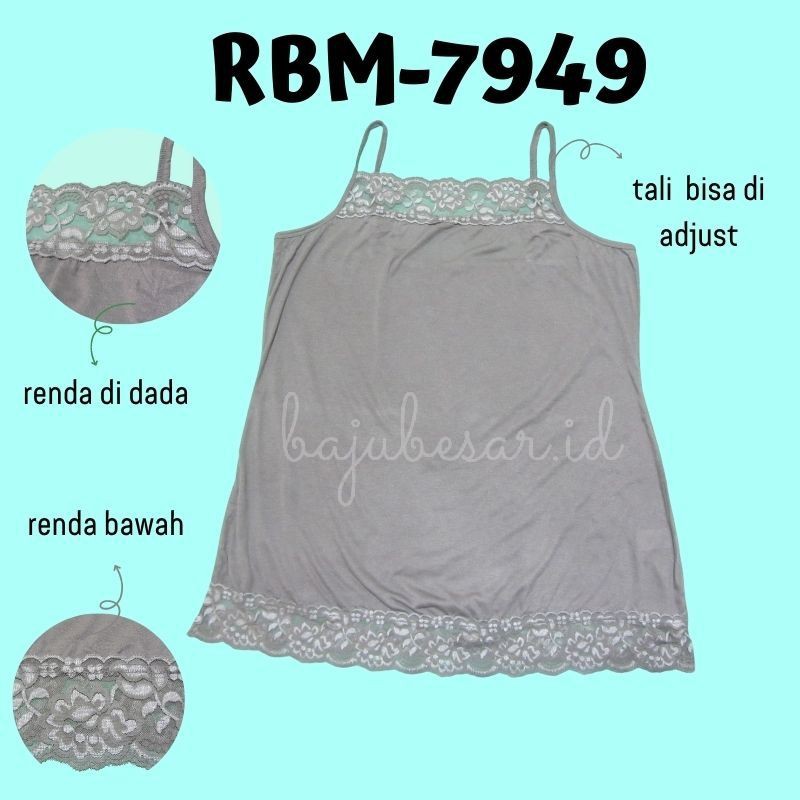 RBM-7949 Tanktop Dressbarn/Maurices Bigsize Jumbo - Pilih Size