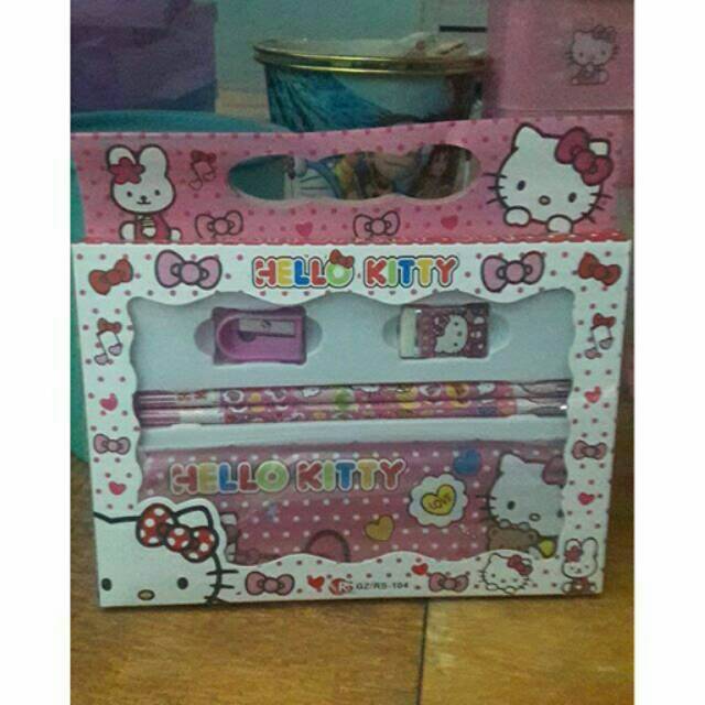 

Set Stationary hello kitty