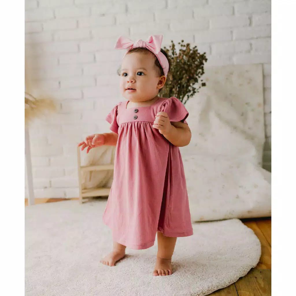 KOTTONVILLE DRESS ANAK PEREMPUAN Takoyakids Yura Dress 1-8 tahun