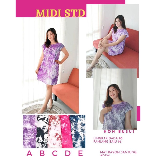 GROSIR DASTER SURABAYA DASTER MURAH SURABAYA DASTER MIDI STD