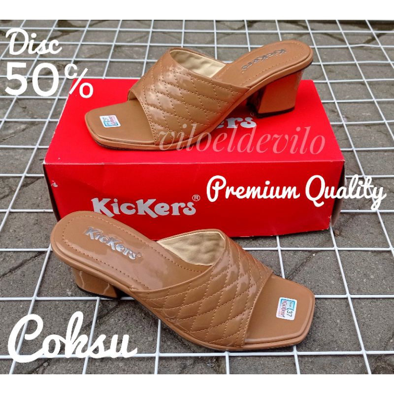 High Heels Wanita Sandal Hak Premium Quality (HEELS KICKERS)