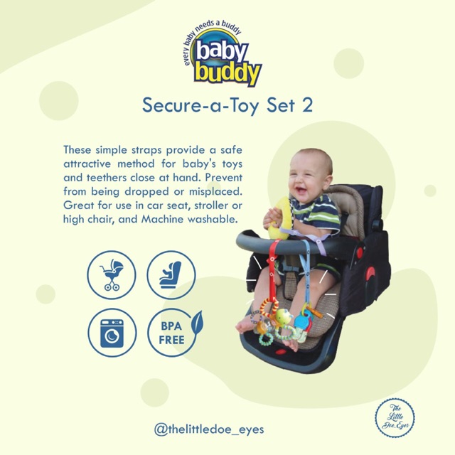 Baby Buddy Secure-a-toy